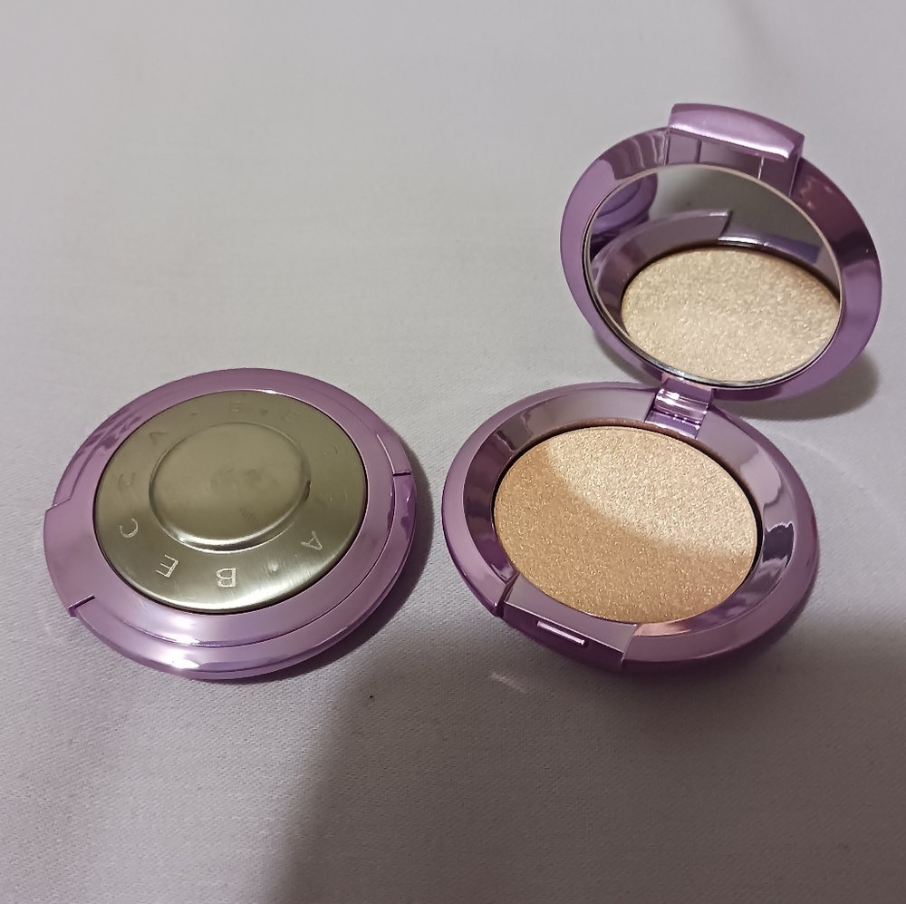 BECCA xBarbie Ferreira Prismatica Highlighter Champagne Pop NEW .085oz/2.4g